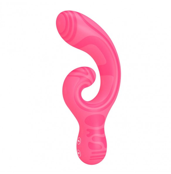 PRETTY LOVE - VERITY Pattern Dual-Motor Vibration Massager (Chargeable - Red Rose)